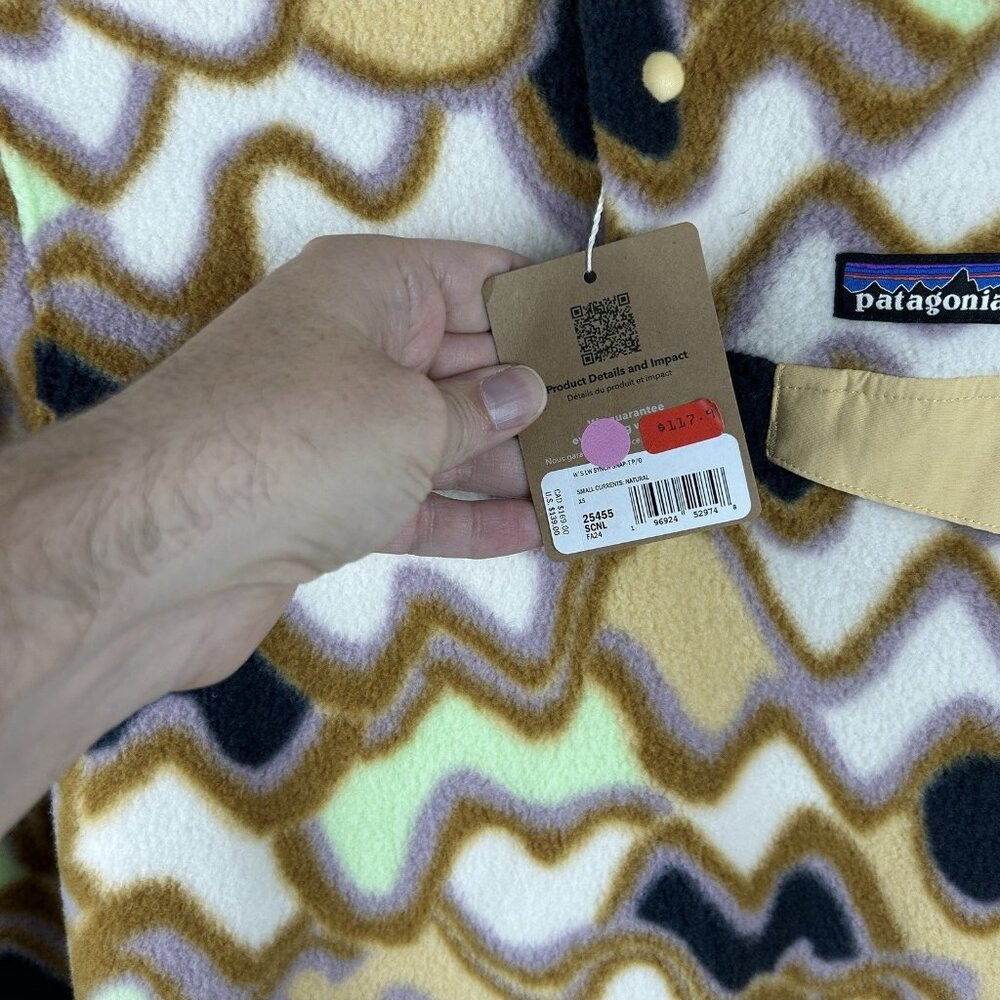 Patagonia Women's Lightweight Synchilla Snap-T Pullover Sweater Sz Xs 25455 SCNL - Picture 5 of 10